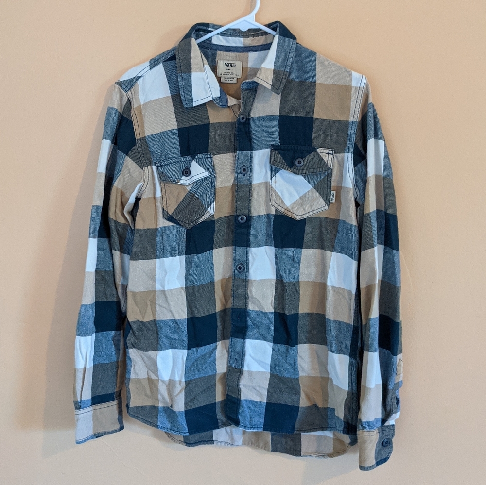 Vans long sleeve flannel